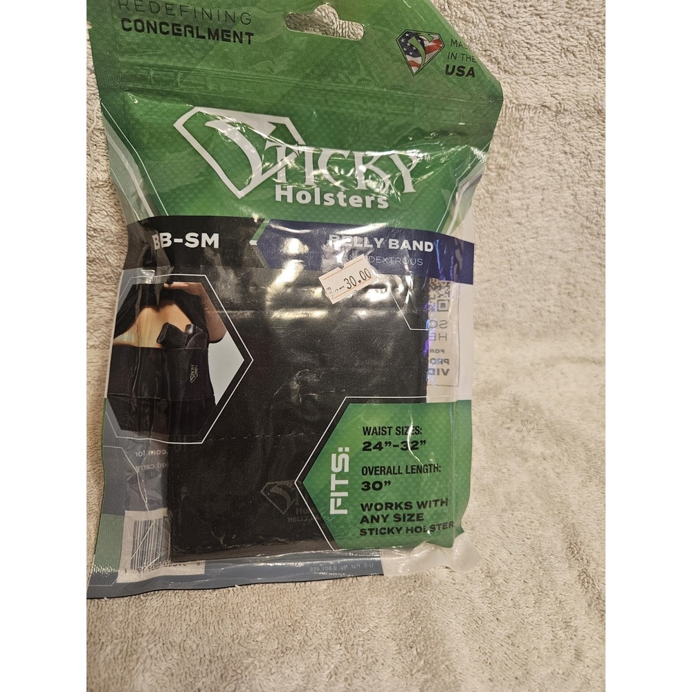 Sticky Holsters; Belly Band; Ambi; Waist Size: 24"-32"